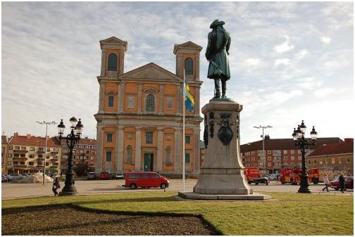 Pomnik Karola XI w Karlskronie