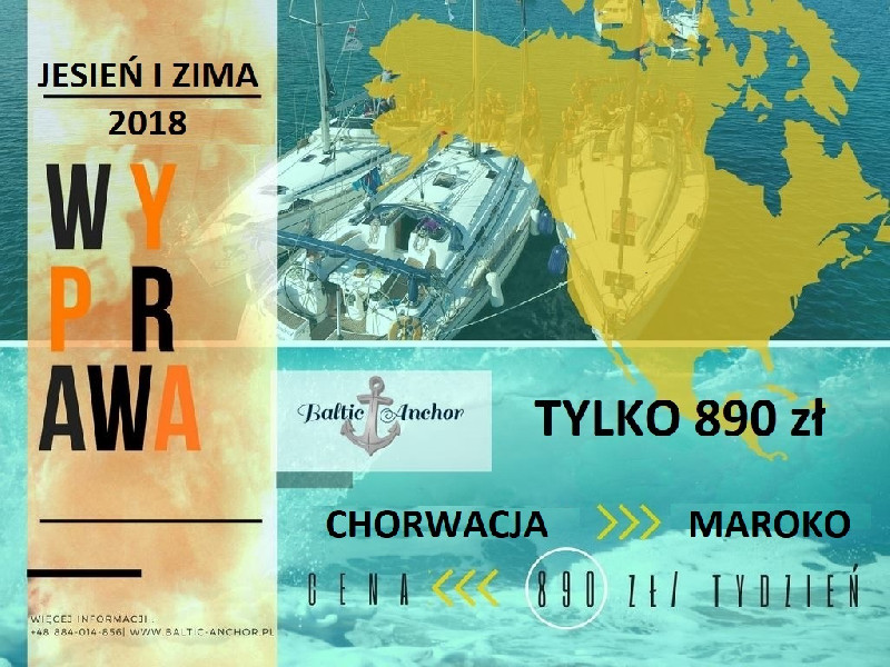 Rejs stażowy i wyprawa Jesień, Zima 2018, Wiosna 2019 