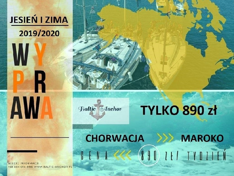 Rejs stażowy dla żeglarzy 2019