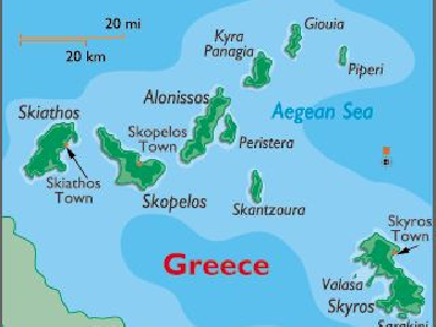 Grecja, Sporady + Meteory
