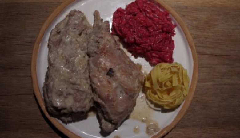 Zając w śmietanie Arendta Dickmanna