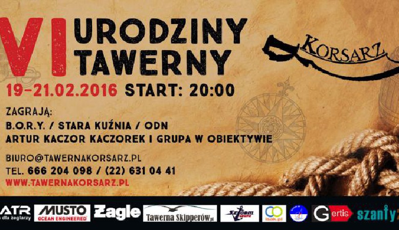 Urodziny Tawerny Korsarz