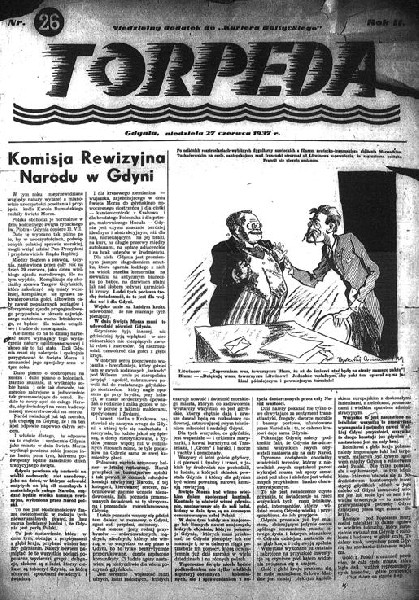 [t]Pierwsze wydanie dodatku do „Kuriera Bałtyckiego” z 27 czerwca 1937 roku[/t] [s][/s]