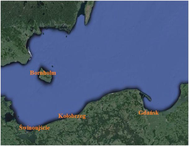 Bornholm - mapa