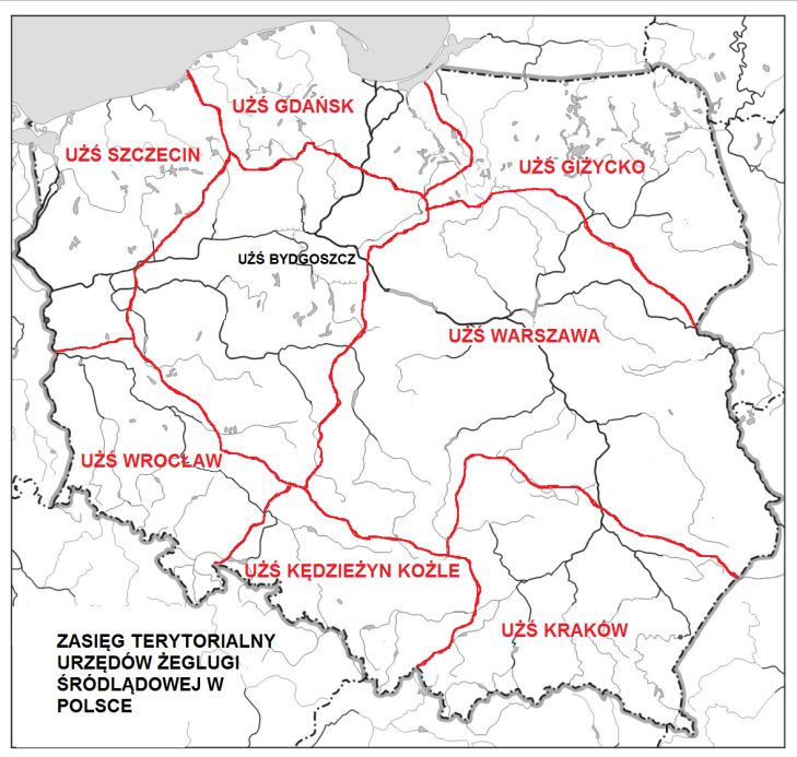 Urzędy Żeglugi Śródlądowej w Polsce