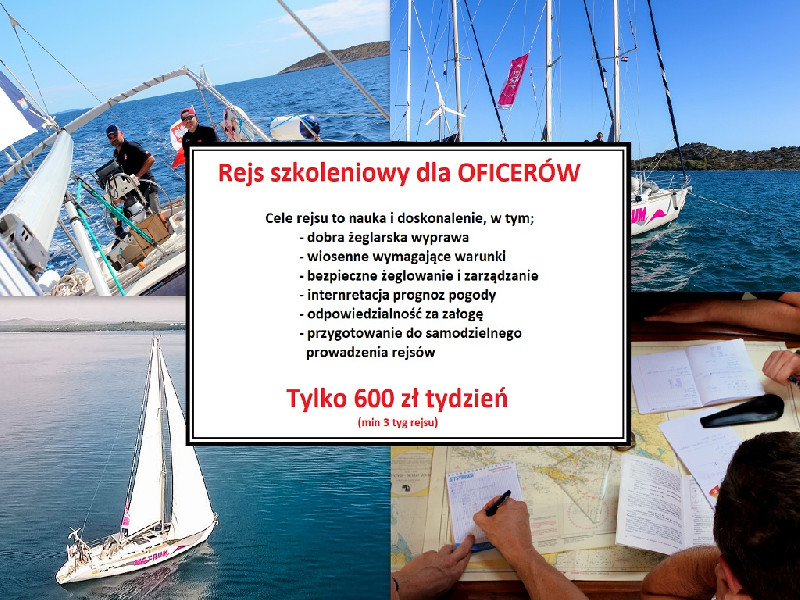 Rejs stażowy dla oficerów 2019