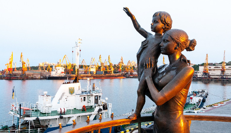 Odessa: statek handlowy jako tarcza? 